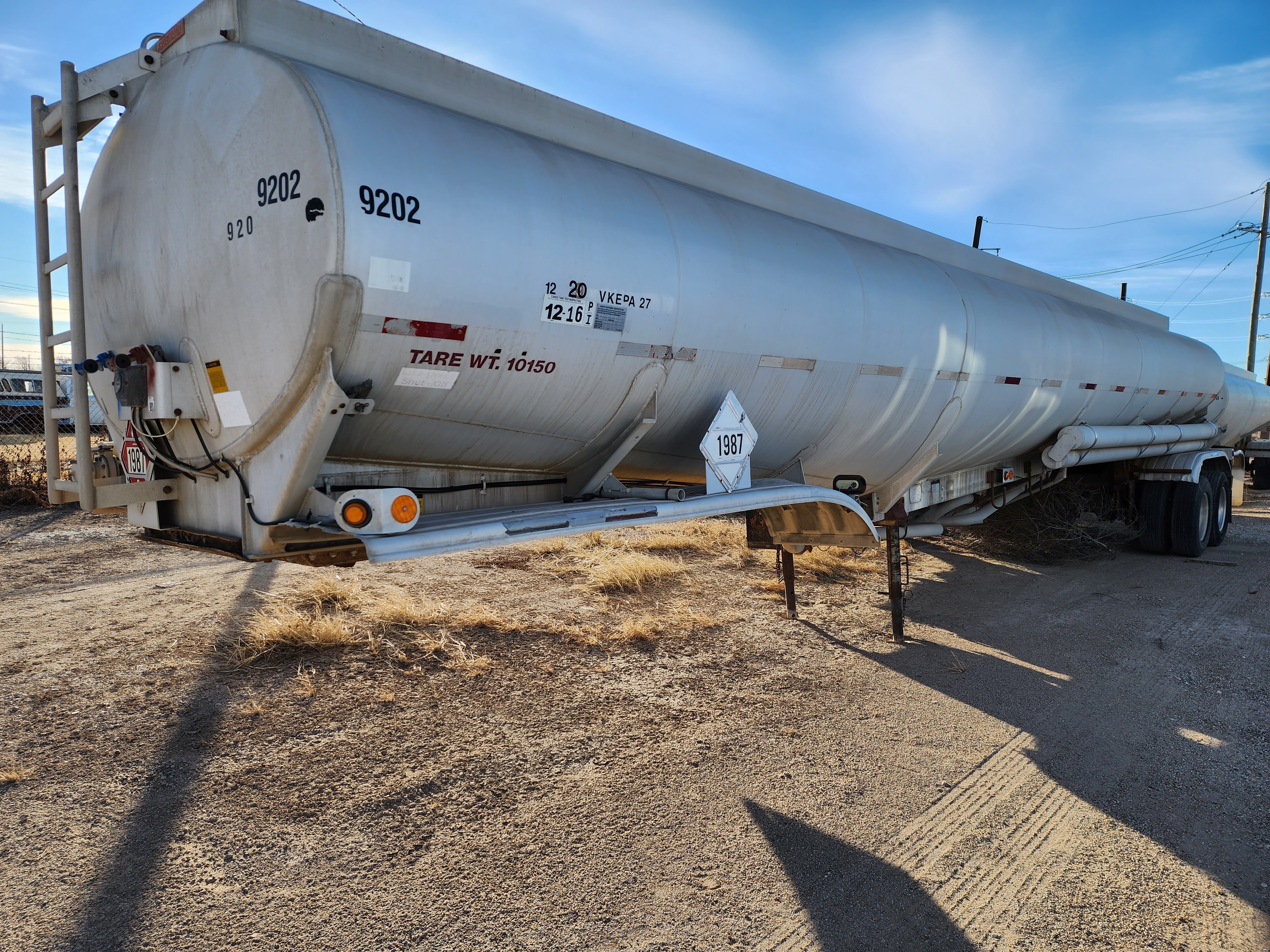 1992 Fruehauf Fuel Trailers