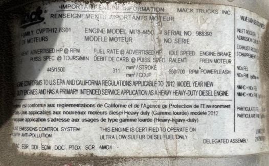 2013 Mack CXU613 (TK6920)