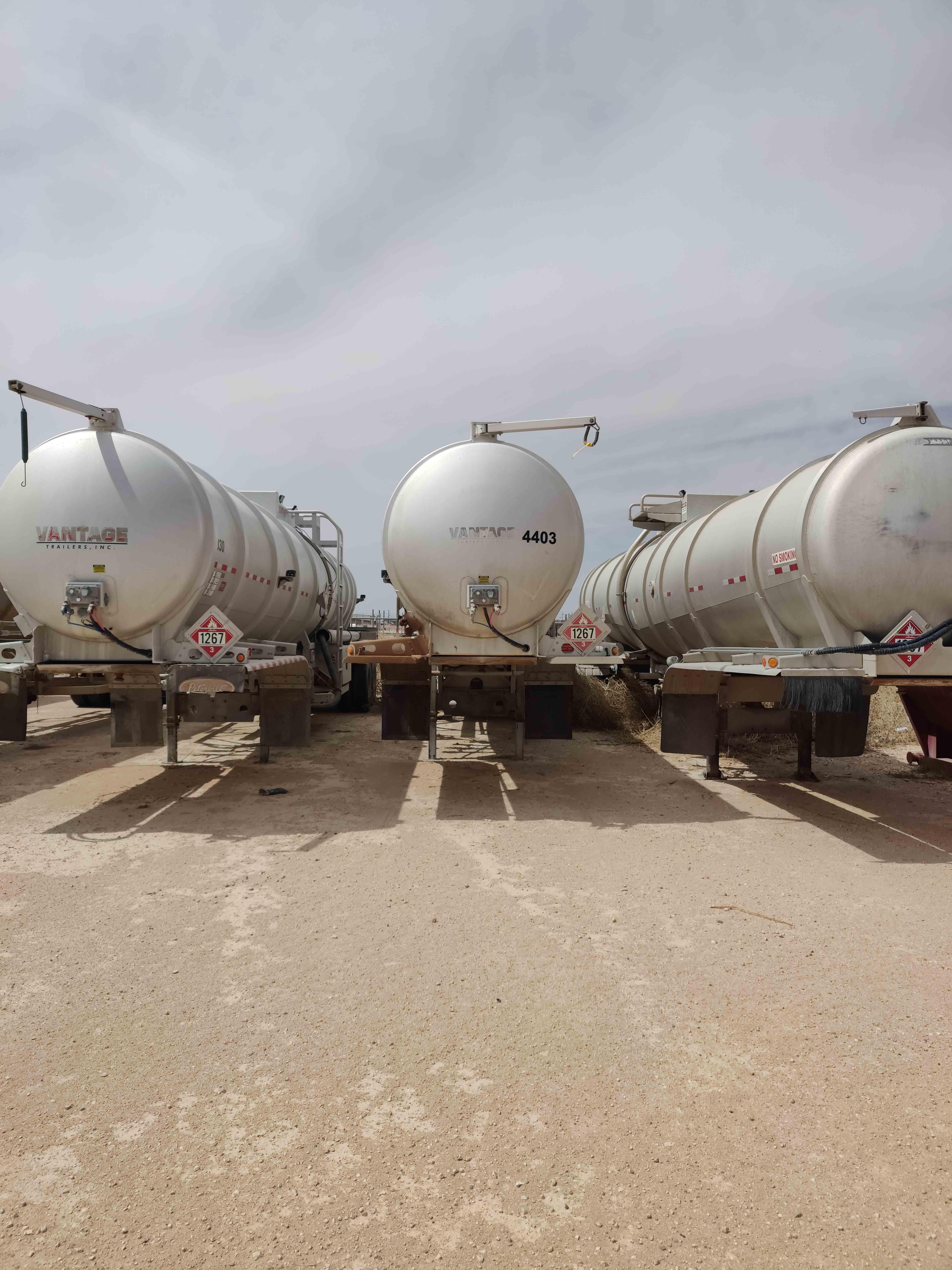 2015 Vantage Crude Oil Tanker Trailers