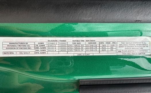 2018 Peterbilt 579 (TK3793)