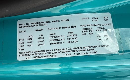 2023 International LT625 (TK6391)