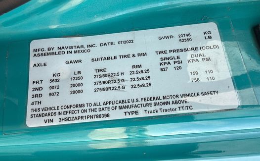 2023 International LT625 (TK6398)