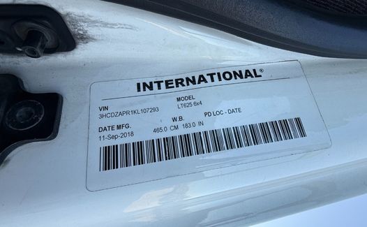 2019 International LT625 (TK7293)