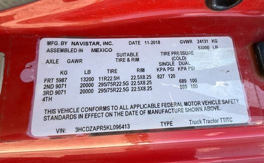 2019 INTERNATIONAL LT625 (New Arrival!)