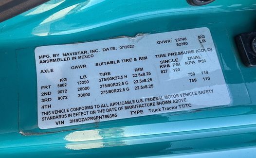 2023 International LT625 (TK6395)