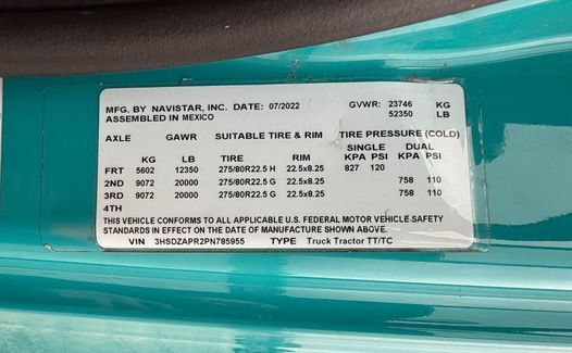 2023 International LT625 (TK5955)
