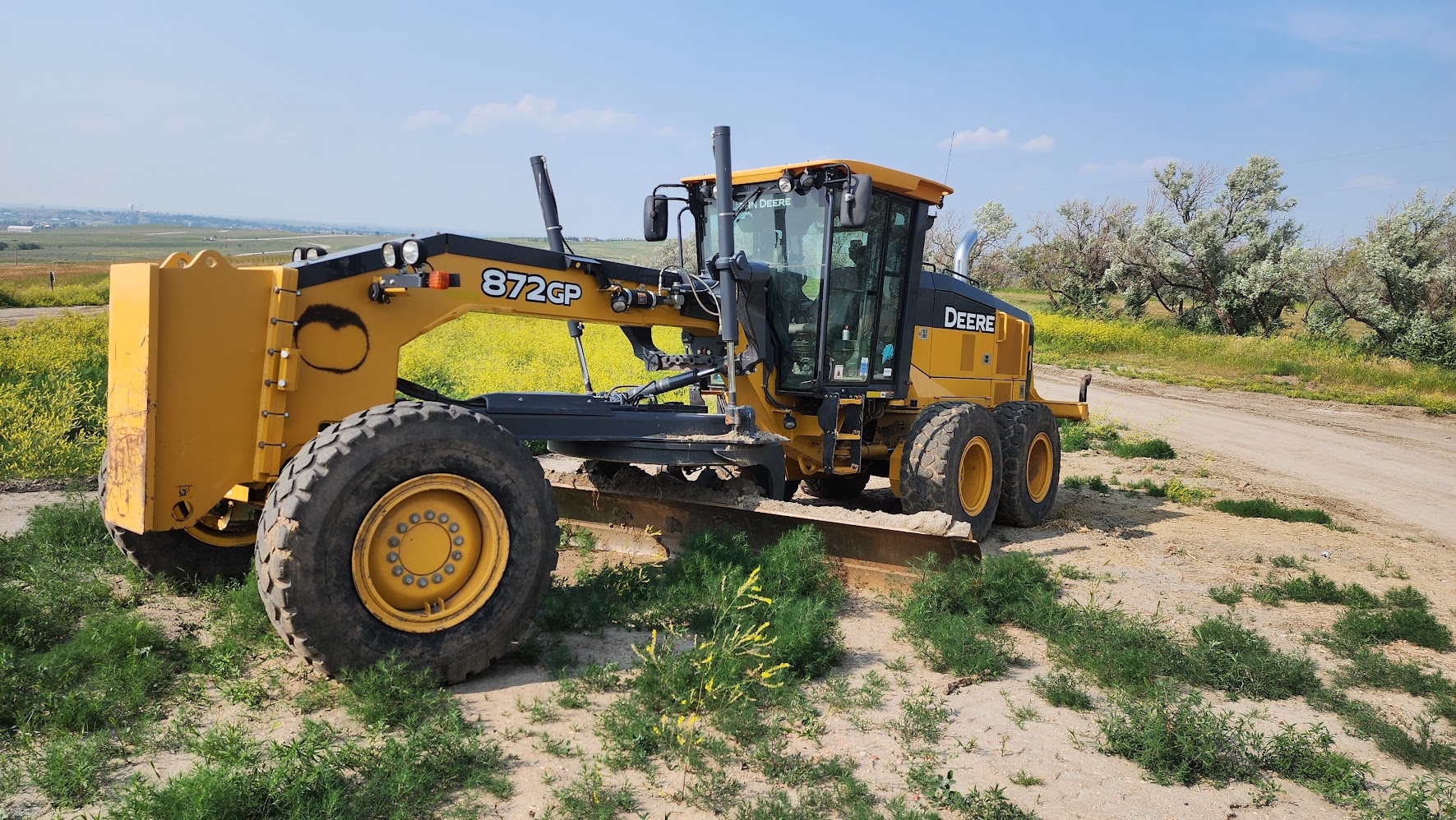2017 Deere 872GP Motor Grader