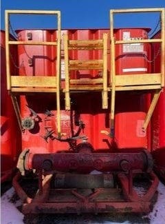 Dragon Flat Top Frac Tanks