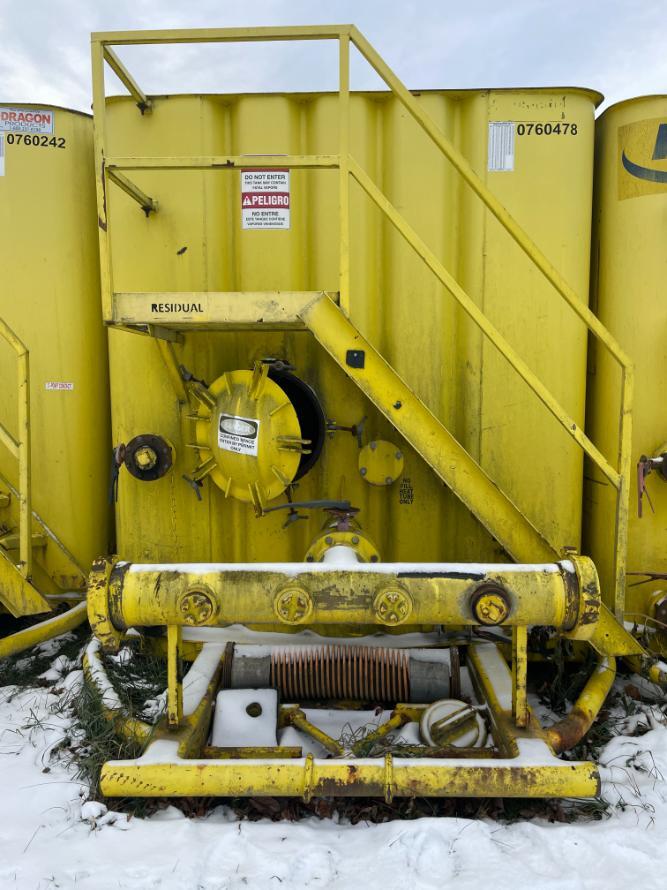 2010 Dragon Flat Top Frac Tank (#0760478)