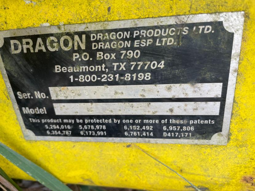2010 Dragon Flat Top Frac Tank (#0760478)