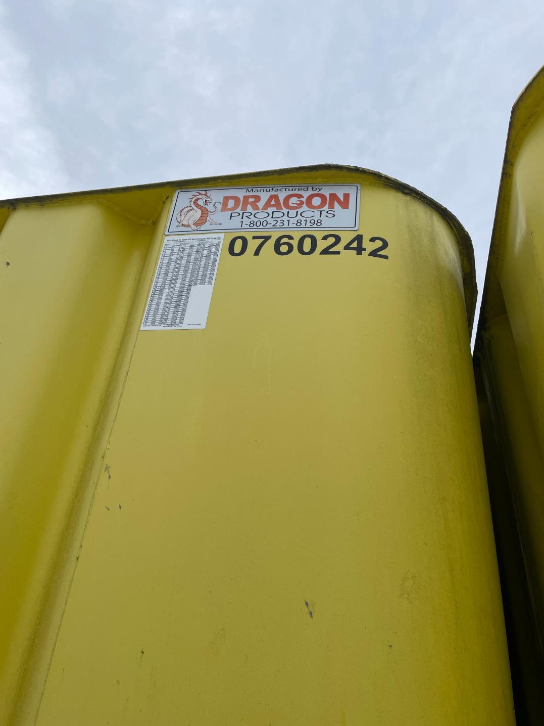 2010 Dragon Flat Top Frac Tank (#0760242)