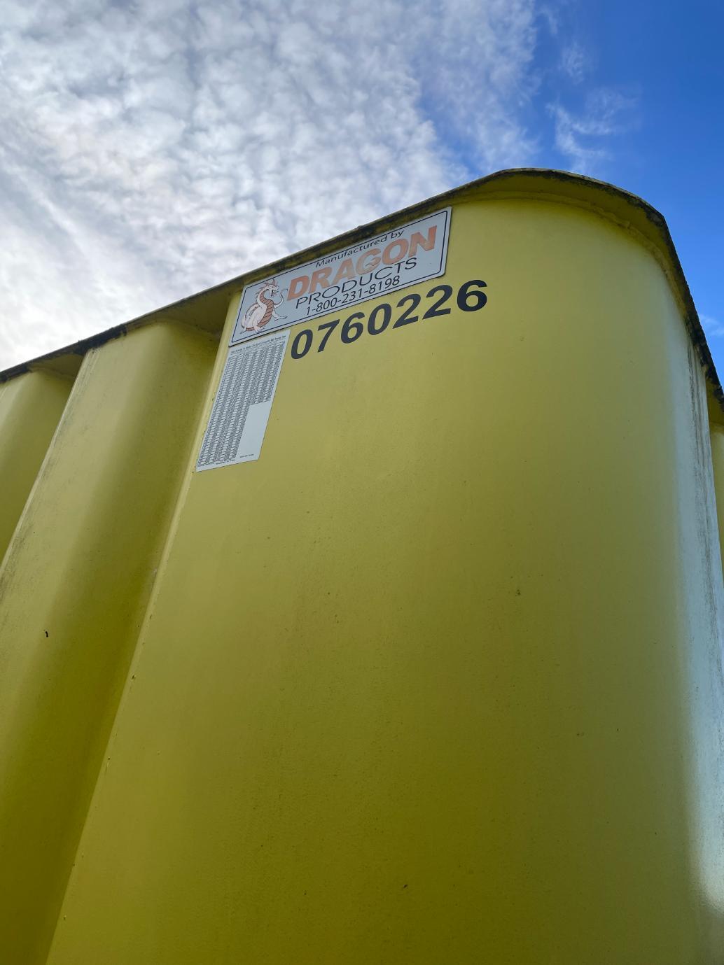 2010 Dragon Flat Top Frac Tank (#0760226)