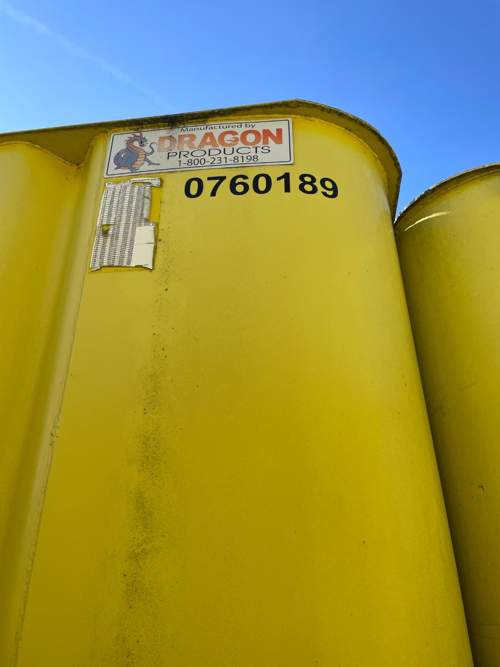 2010 Dragon Flat Top Frac Tank (#0760189)