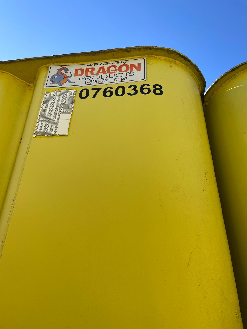 2010 Dragon Flat Top Frac Tank (#0760368)