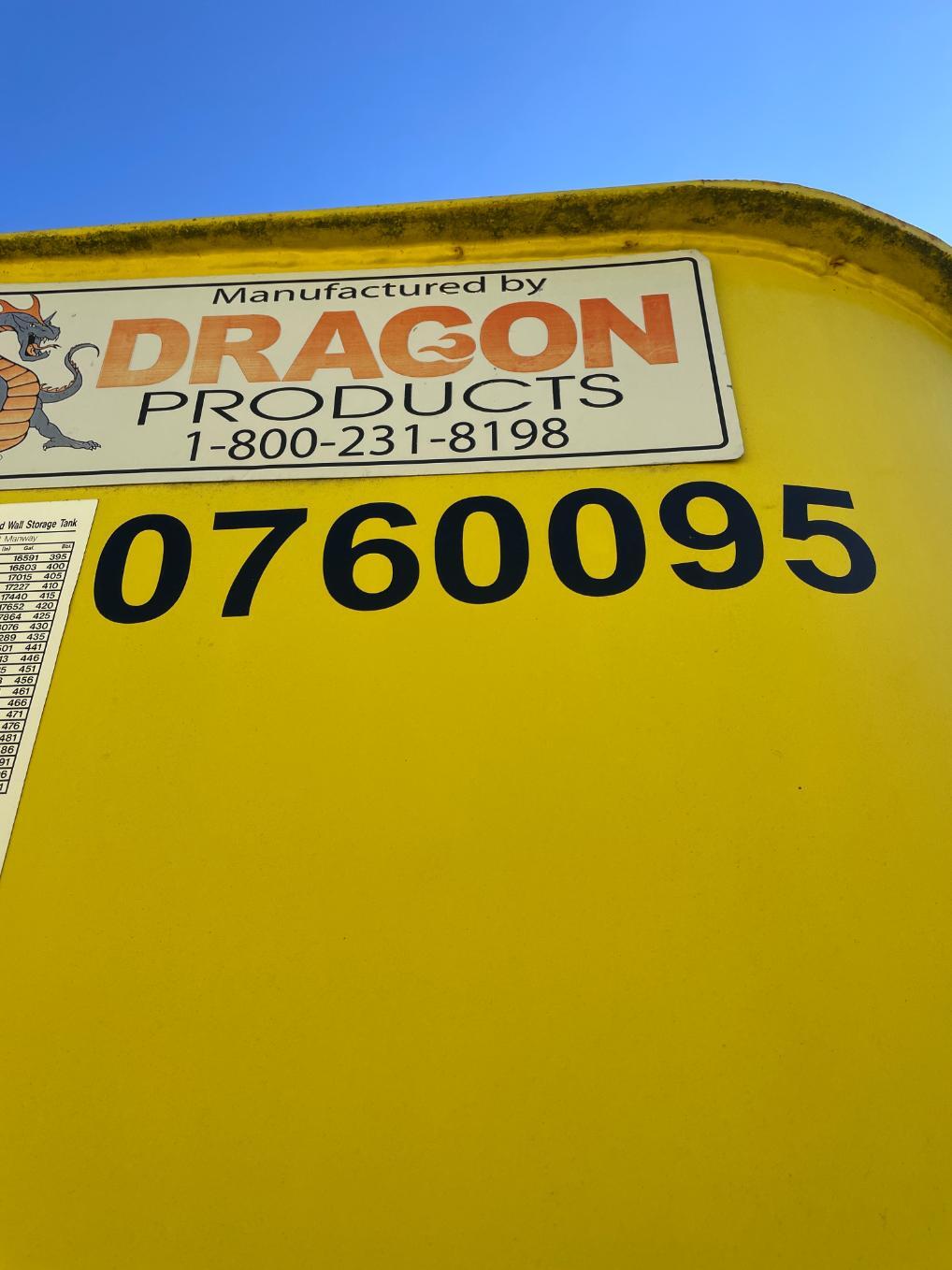 2010 Dragon Flat Top Frac Tank (#0760095)