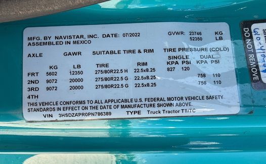 2023 International LT625 (TK6389)