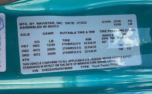 2023 International LT625 (TK5956)