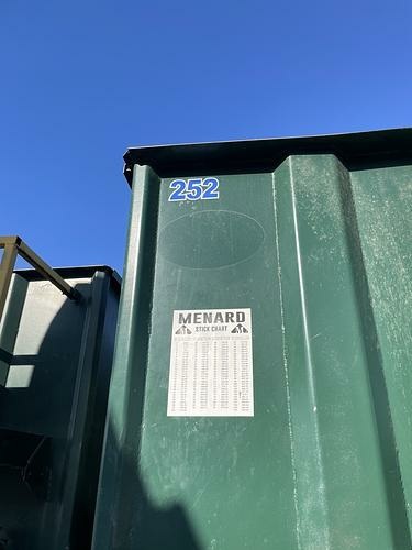 Menard Flat Top Frac Tank (#252)