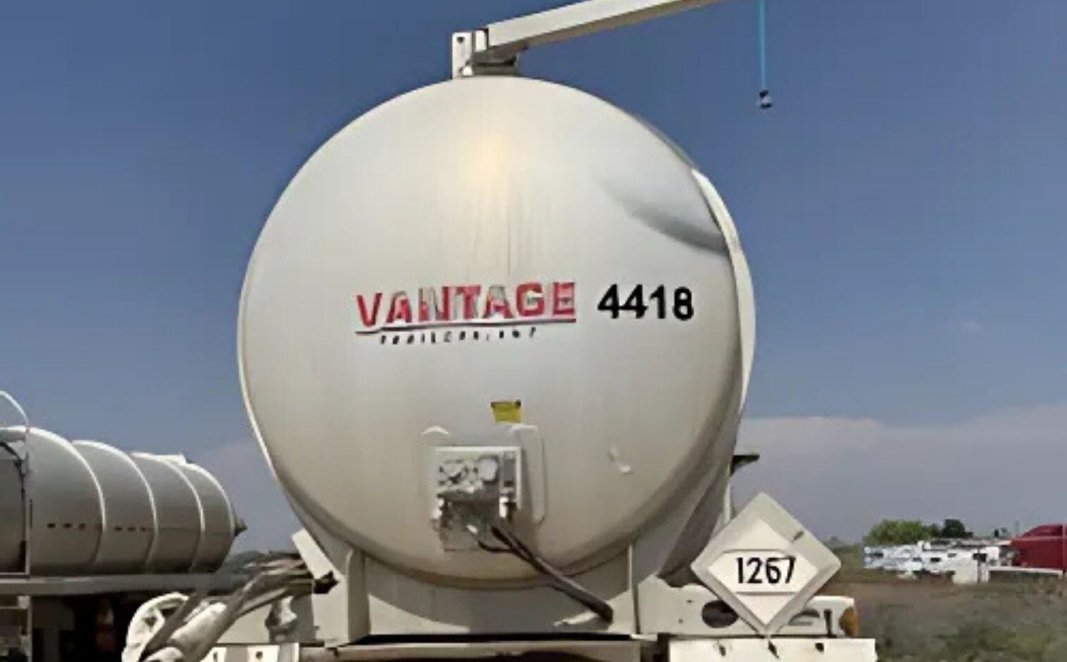 2015 Refurbished Vantage Crude Oil Tanker Trailer