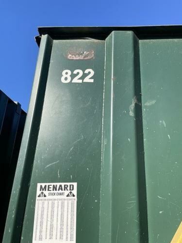 Menard Flat Top Frac Tank (#822)