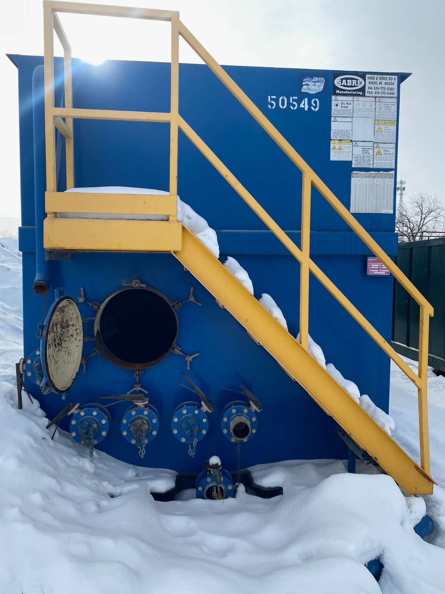 Sabre GT-452 Flat Top Frac Tank (#50549)