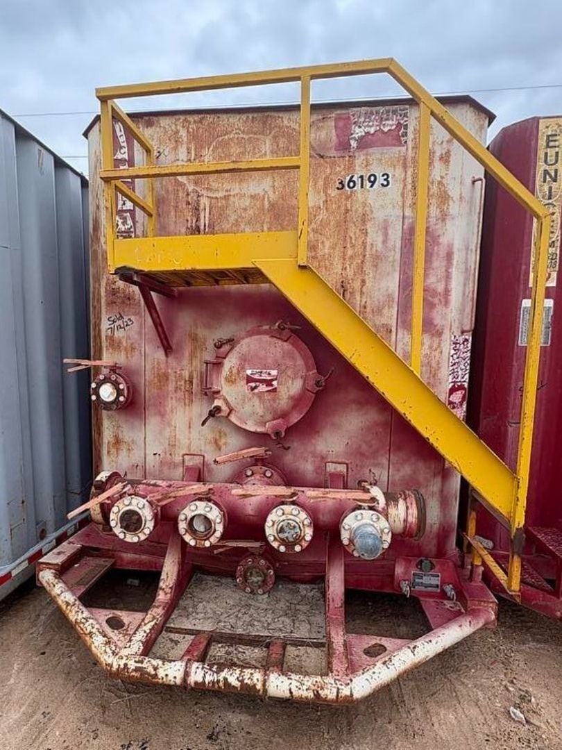 CT Fabrication Flat Top Frac Tank (#36193)