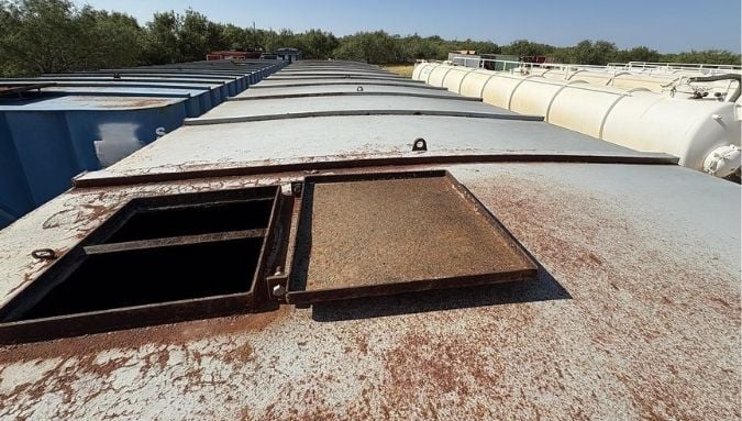 Dragon Flat Top Frac Tank (#36838)