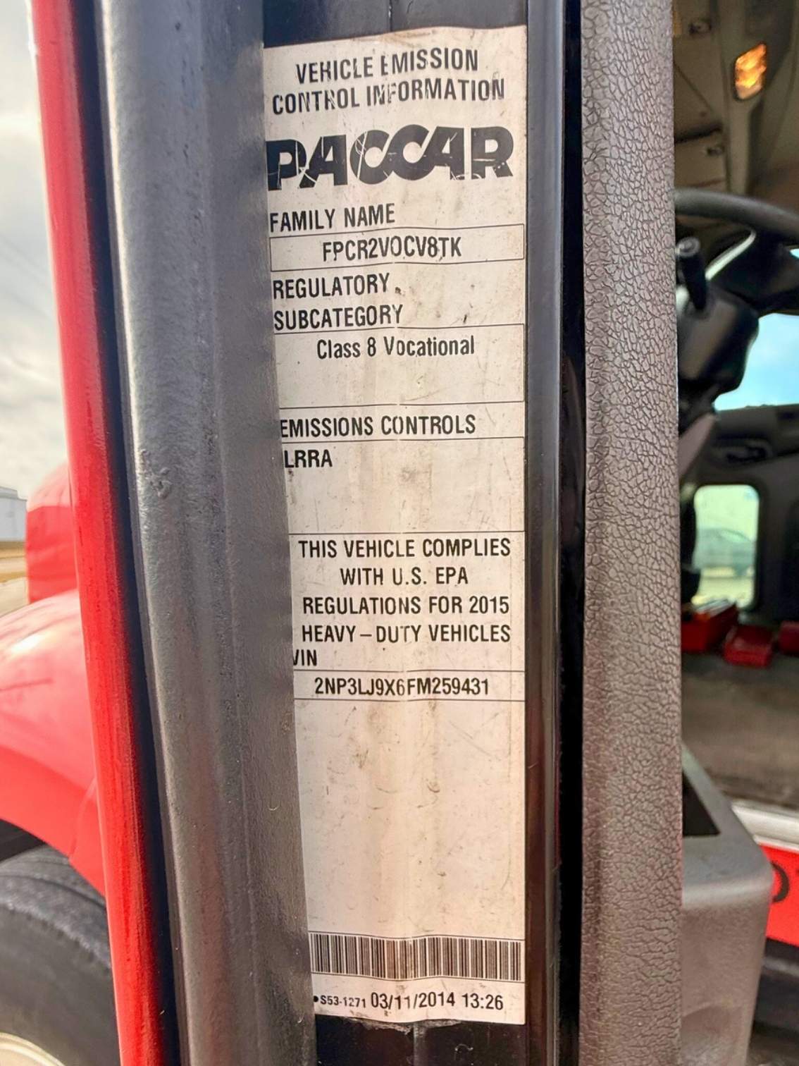 2015 Peterbilt 348 (TK9431)